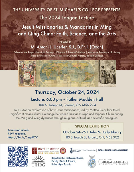 Langan Lecture, October 24